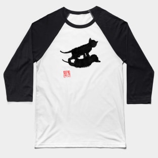 cat shadow Baseball T-Shirt